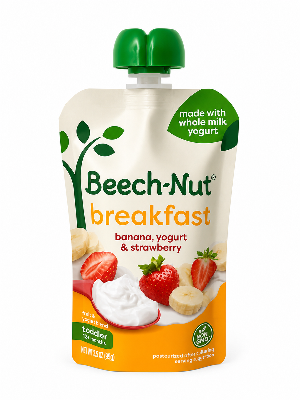Compota de yogurt, guineo & fresa - Beech-Nut