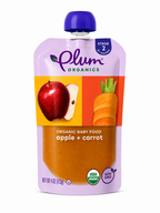 Compota de manzana & zanahoria - Plum Organics
