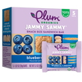 Caja de barritas de blueberry & avena, Jammy Sammy - Plum Organics