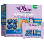 Barrita de blueberry & avena, Jammy Sammy - Plum Organics